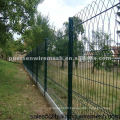 PVC Coated Wire Mesh Fencing color RAL 6005 Green